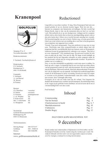 Kranenpool nr 5 2007 - Golf Brunssummerheide