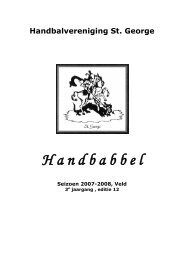 H a n d b a b b e l - RKSV St George