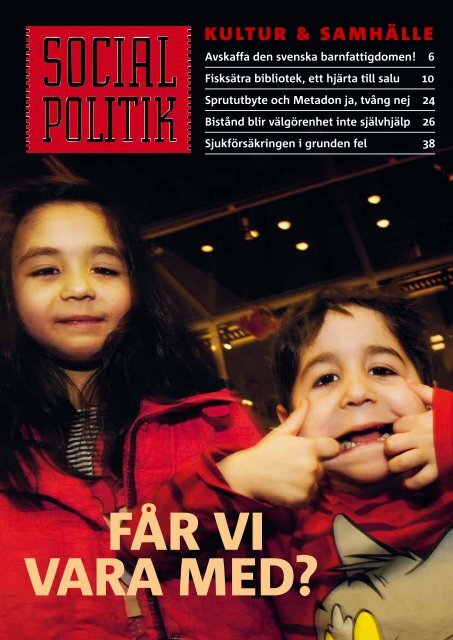 Ladda ner nr 2, 2011 av Socialpolitik, (pdf-fil)