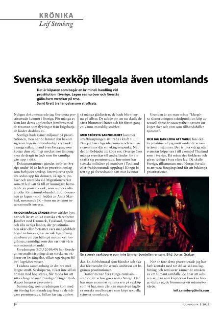 Ladda ner nr 2, 2011 av Socialpolitik, (pdf-fil)