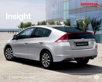 Insight - Nieuwe Auto Kopen