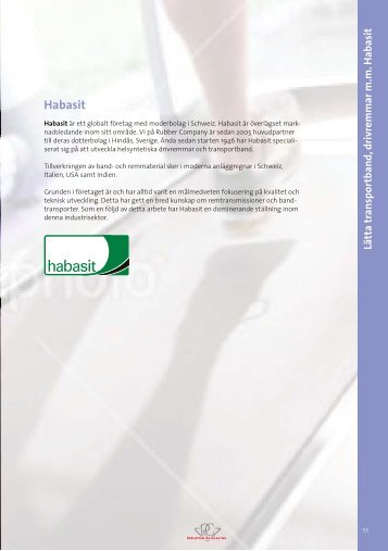 Habasit - Rubber Company AB