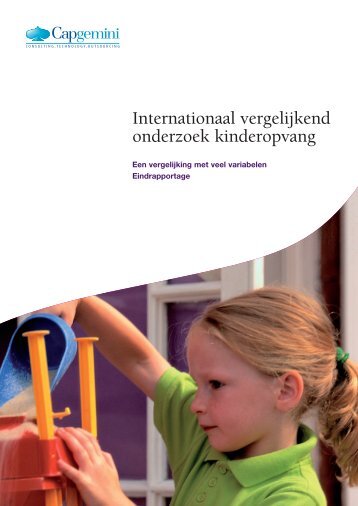 Internationaal vergelijkend onderzoek kinderopvang - BredeSchool