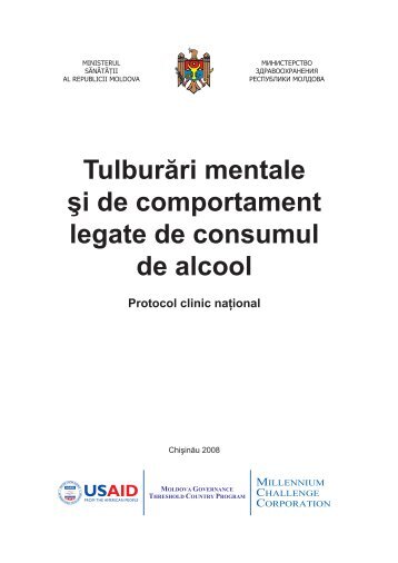 Tulburări mentale şi de comportament legate de consumul de alcool