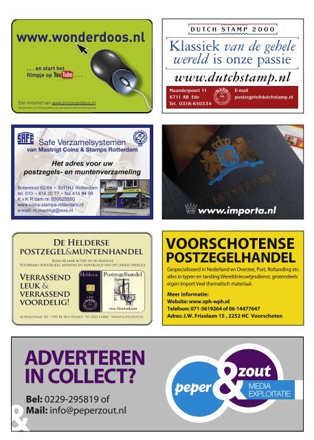 Collect 73 - Postzegel Vereniging Nunspeet