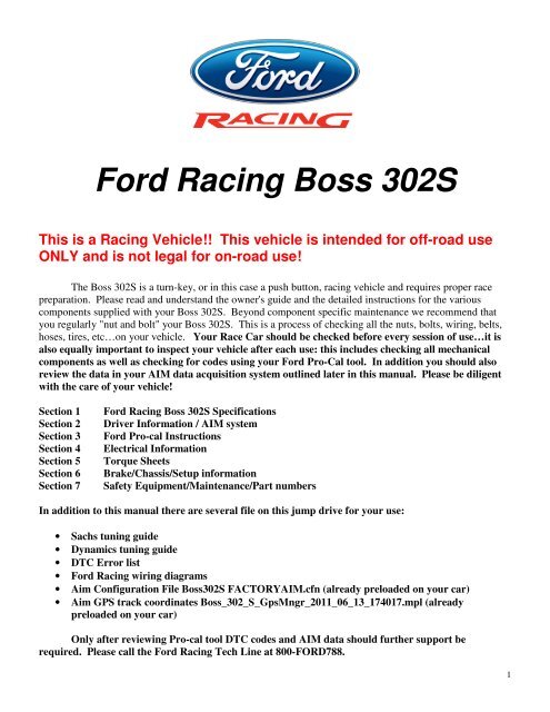 Guide To Ford Performance