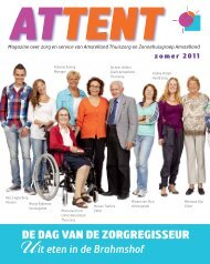 ATTENT juni 2011 - Zonnehuisgroep Amstelland