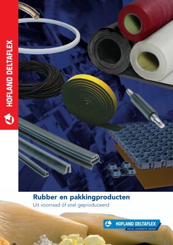 Algemene productcatalogus Hofland Deltaflex Rubbertechniek BV