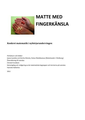 MATTE MED FINGERKÄNSLA - Opperi