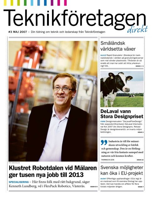 Teknikföretagen Direkt nr 3 2007