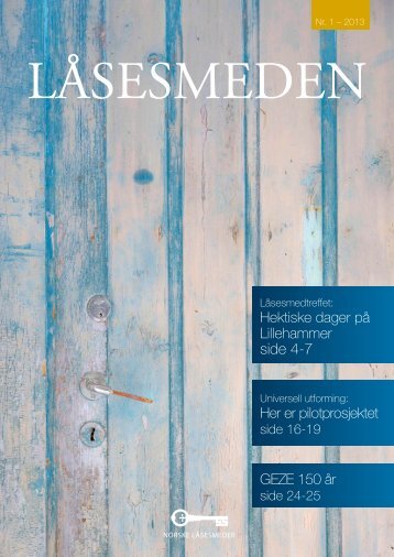 Last ned siste versjon av Låsesmeden her. - Foreningen Norske ...