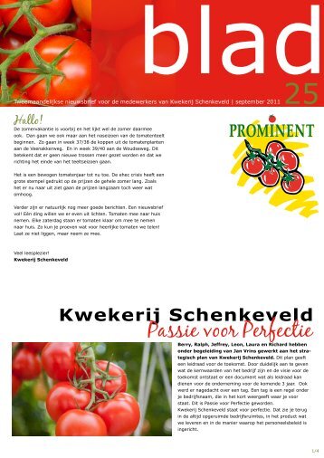 info@schenkeveldtomaten.nl - Kwekerij Schenkeveld