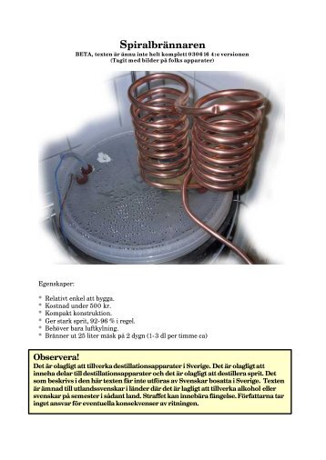 Spiralbrännaren - Bryggforum.nu