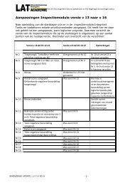 Inspectiemodule 1-2 Integriteit inclusief beveiligingen