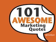 101 Marketing Quotes - Hubspot.net