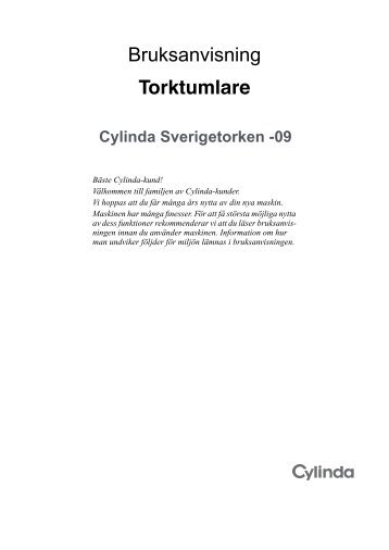 Torktumlare Sverigetorken 09