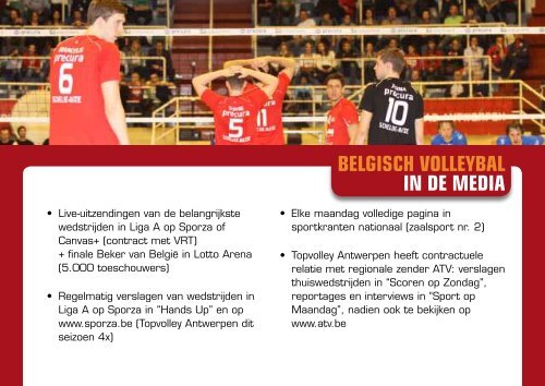 business, sport en emotie in de arena - Schelde-Natie PRECURA ...