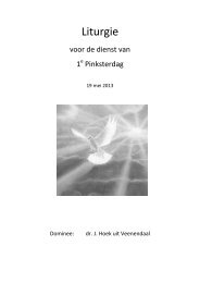 Download de Liturgie - Hervormde Gemeente Houten