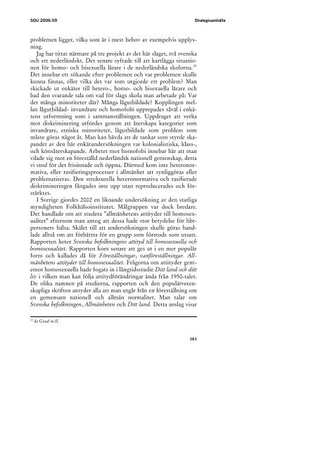 Arbetslivets (o)synliga murar, SOU 2006:59 (pdf 2,9 MB) - Regeringen