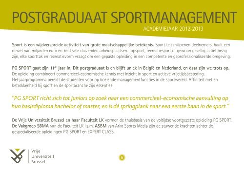 SPORTMANAGEMENT