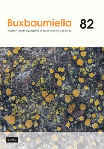 Buxbaumiella 82 - Verspreidingsatlas