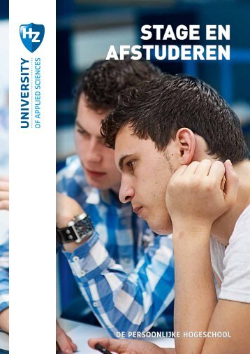 STAGE EN AFSTUDEREN - HZ University of Applied Sciences