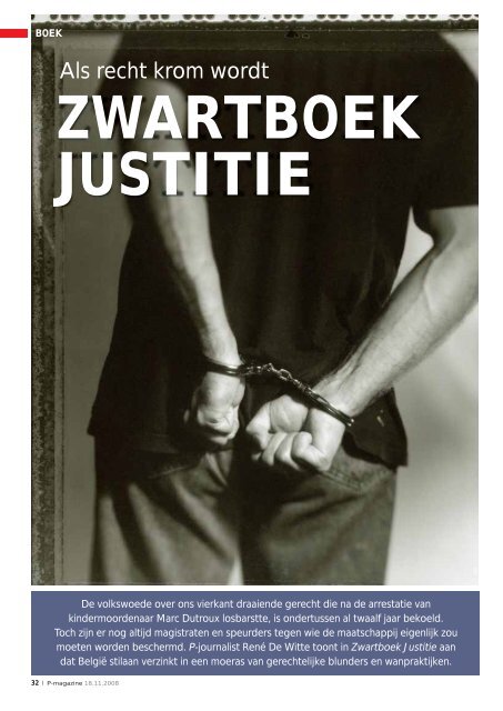 Zwartboek Justitie - Bende van Nijvel