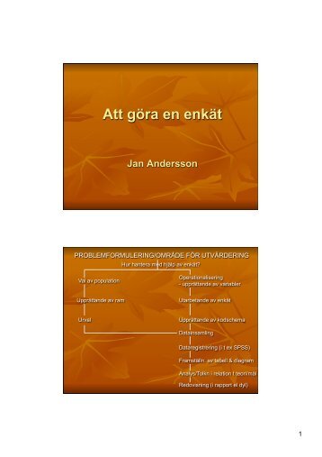 Att göra en enkät vt13stud_2.pdf - Moodle 2