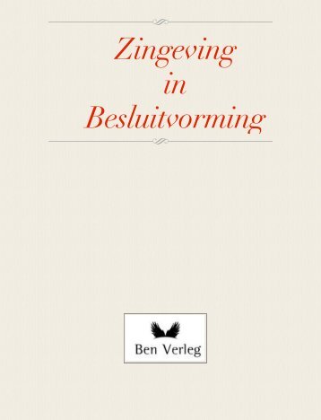 pdf-versie - Ben Verleg Research & Consultancy