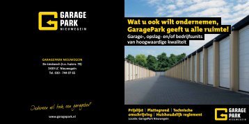 Download brochure (PDF) - GaragePark