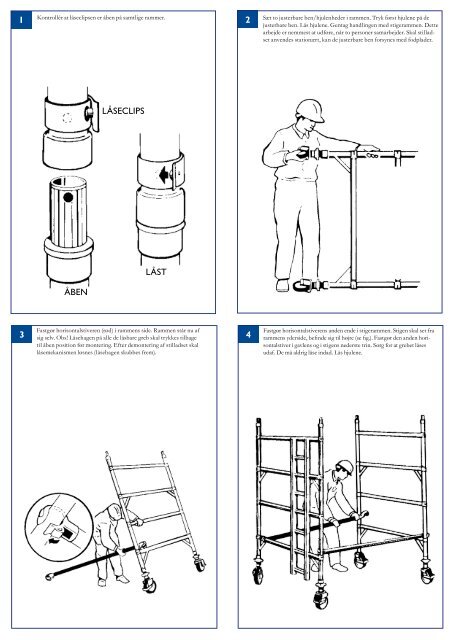 M O N T E R I N G S V E J L E D N I N G - Wibe Ladders