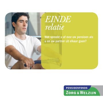 EINDE relatie - PFZW