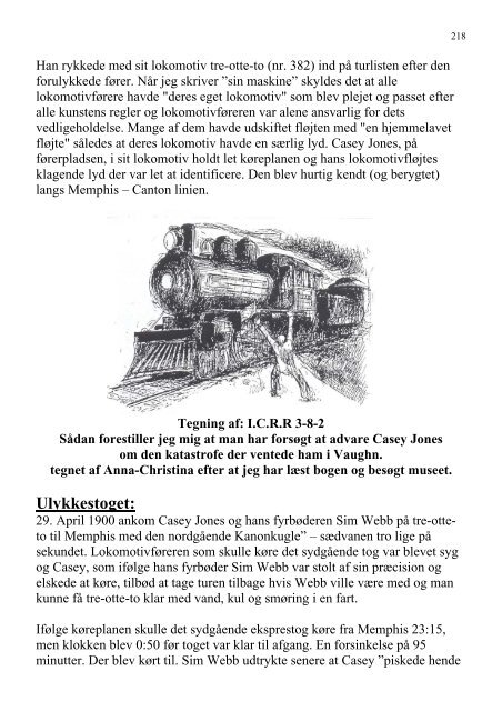 Kapitel 32, Tennesee: Casey Jones og I.C.R.R lokomotiv 3-8-2: