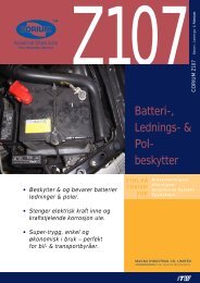 Batteri-, Lednings- & Pol- beskytter - abema
