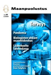 Terveys - Maanpuolustuskurssiyhdistys