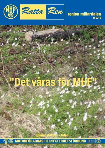 Ladda ner tidningen - MHF region Mälardalen