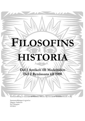 Filosofins historia (pdf) - Öhrngren