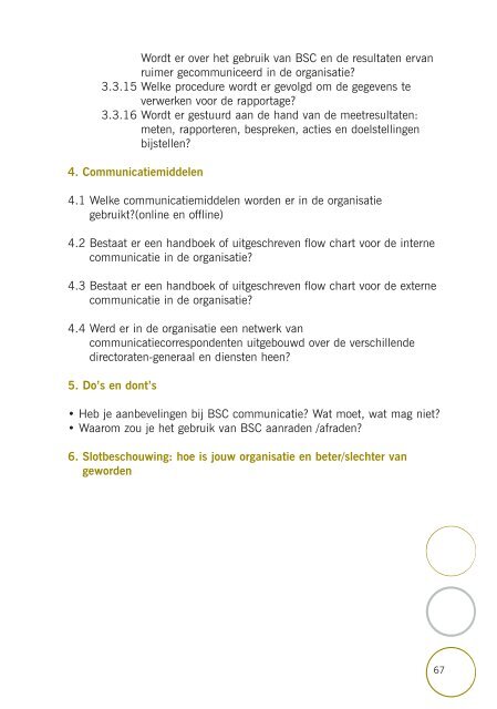 Naar een Balanced Scorecard voor ... - Fedweb - Belgium