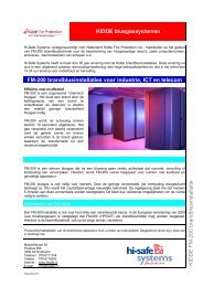 Kidde FM-200 blusgasinstallatie(PDF) - Hi-Safe-Systems