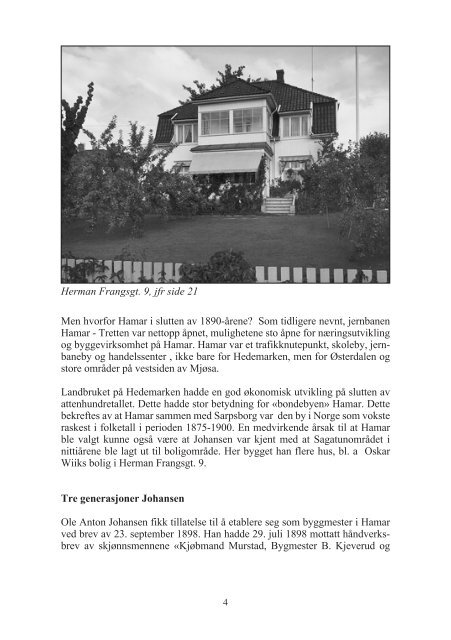 th. johansen & sønner i 100 år