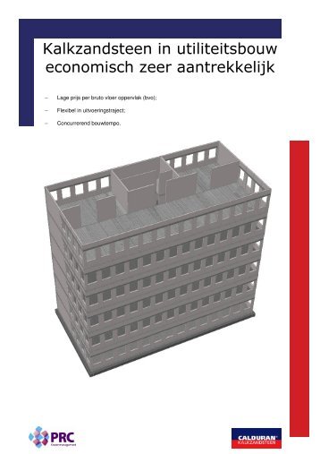 Kostenstudie kantorenconcept - Calduran Kalkzandsteen BV