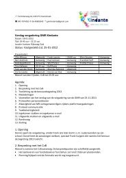 18 januari 2012 - Kindante
