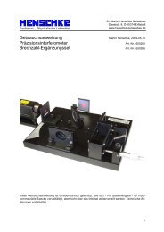 Interferometer.pdf - Martin Henschke Gerätebau