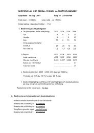 SKÖTSELPLAN FÖR BERGA - RYSSBY ÄLGSKÖTSELOMRÅDE ...