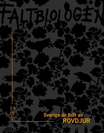 Fältbiologen 3-4/2005.pdf - Fältbiologerna