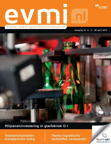 Miljoeneninvestering in glasfabriek O-I - EVMI