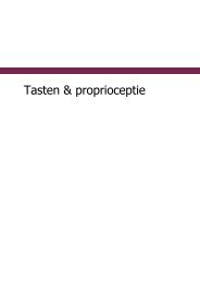 Tasten & proprioceptie - ADVYS