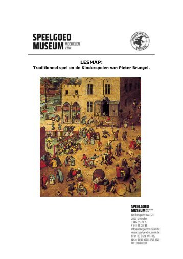 de Kinderspelen van Pieter Bruegel - Speelgoedmuseum Mechelen