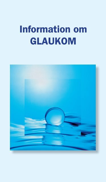 Information om GLAUKOM - Santen