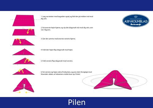 Servietfoldninger - ASP-Holmblad A/S
